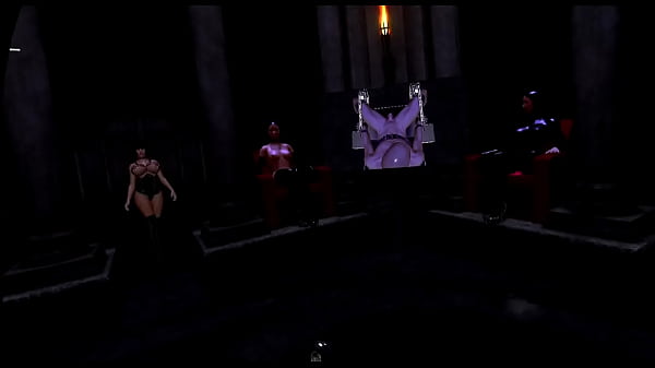 Femdomination 2 game playthrough part 7: prostate, huge tits, milking