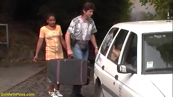 curvy black girl gets first time extreme rough interracial fucked in public by her horny big cock taxi driver
