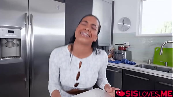 Stepsister Maya Farrell teaching her stepbrother to build up his stamina in the bedroom
