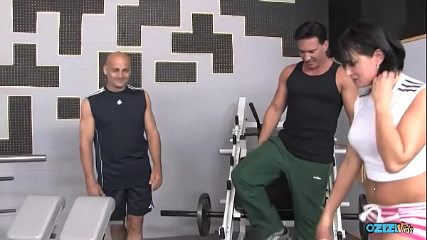 Cute beauty joins the exercise regime and gets fucked in the gym