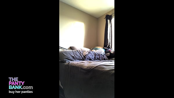 Pretty Teen Amateur In Glasses Spreads Her Legs and Rubs Her Clit Until Her Pussy Cums | The Panty Bank - Used Panties