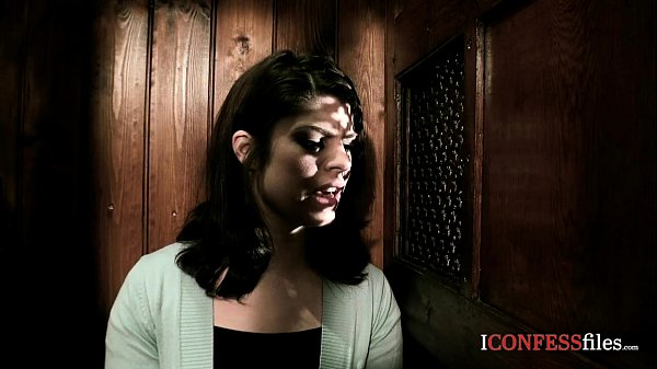 ConfessionFiles: British Babe Fucks in Confession Booth