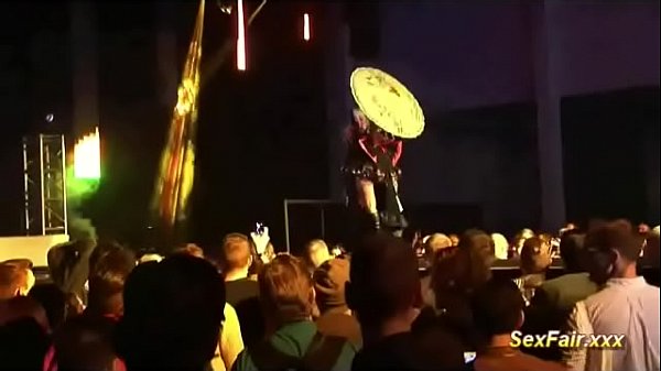 asian teen sex show on public vensu sex fair stage