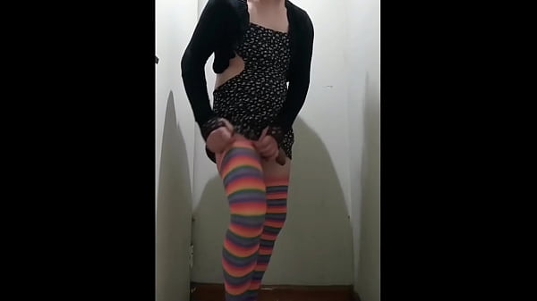 My friend dresses as a woman and sticks his cock in me, brunette, Latina, big ass, natural tits, big cock