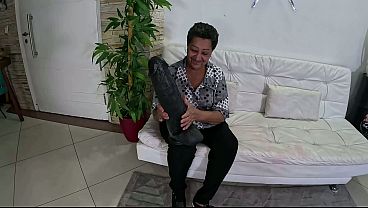 Meet Dora Rodrigues, the oldest record holder in Brazilian porn at 73 years old.